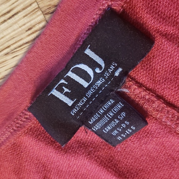 (UK S) FDJ French Dressing Jeans V Neck Sleeveless Top Solid Color Casual - Picture 3 of 6